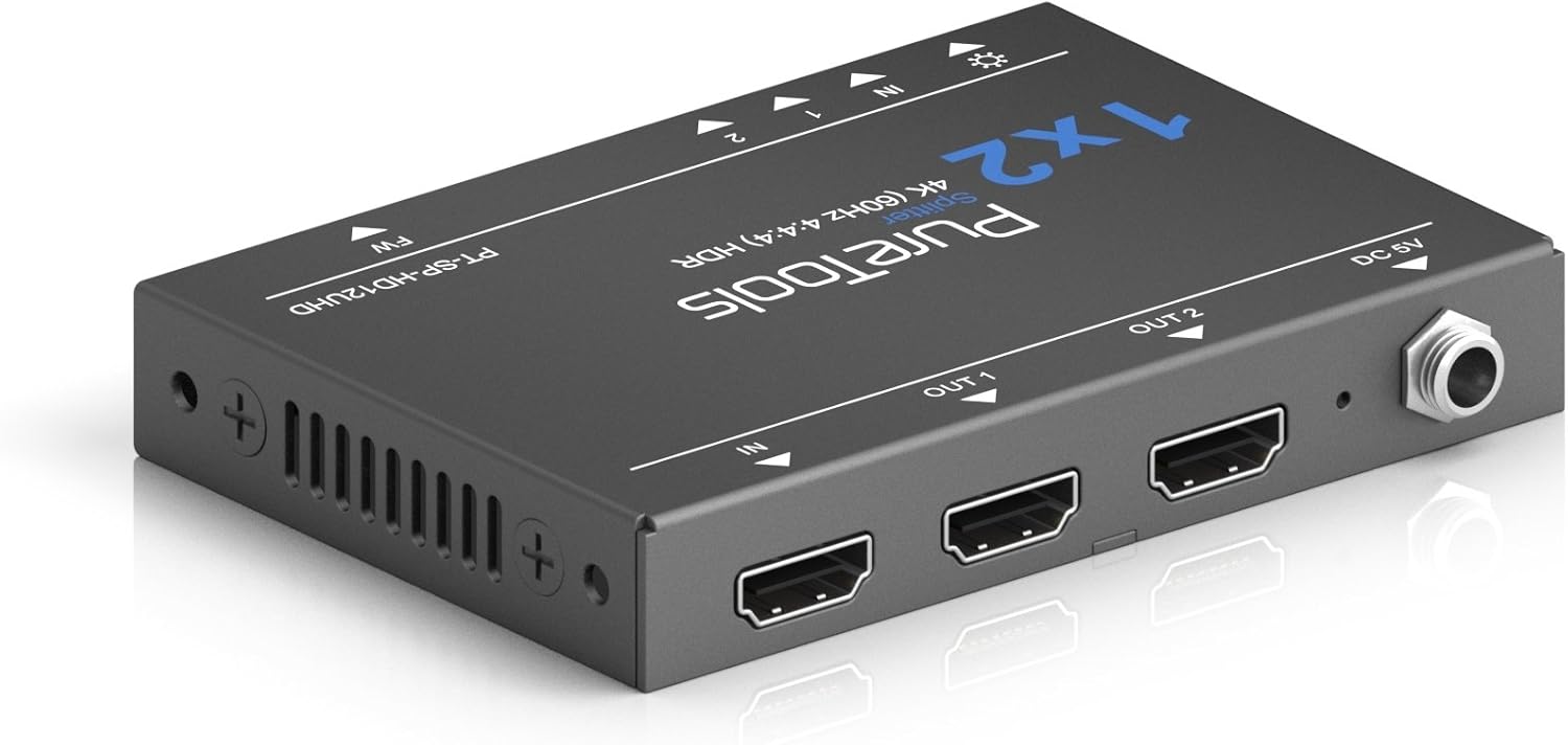 Распределитель (сплиттер) PureLink PT-SP-HD12D, 1:2 HDMI, Down-scaling  4K на FHD